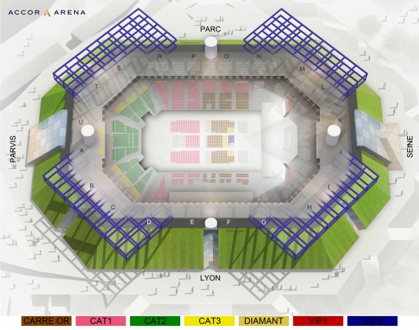 Buy Tickets For Eros Ramazzotti In Accor Arena, Paris, France 