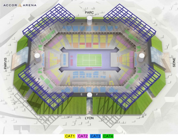 Billets Rolex Paris Masters - Accor Arena Paris du 28 oct. au 5 nov. 2023 - Sport