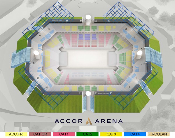 Billets Paris Grand Slam 2024 - Accor Arena Paris du 2 au 4 févr. 2024 - Sport
