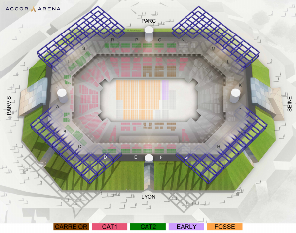 -m- - Accor Arena from 1 to 3 Jun 2023