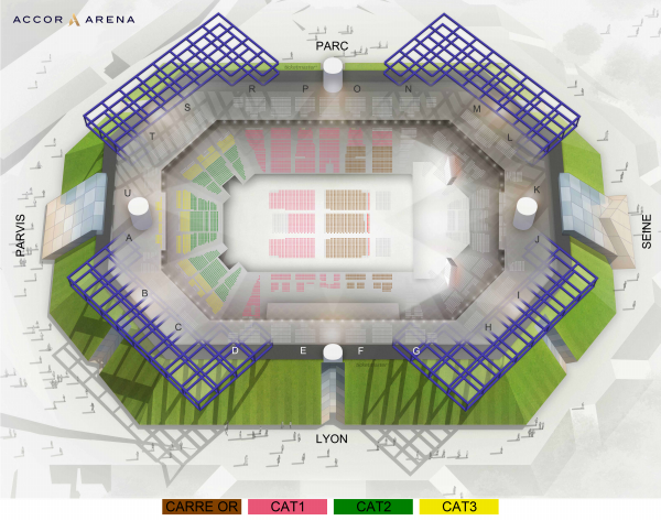 Hauser - Accor Arena le 14 nov. 2023