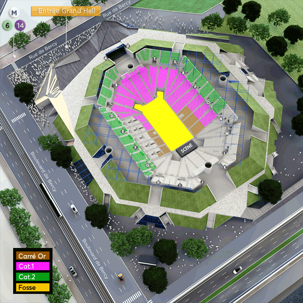Gojira - Accor Arena le 25 févr. 2023