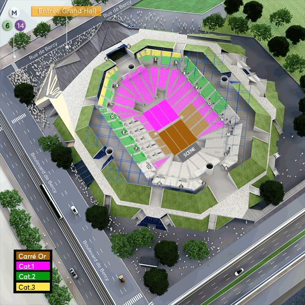 Slimane - Accor Arena the 1 Mar 2024