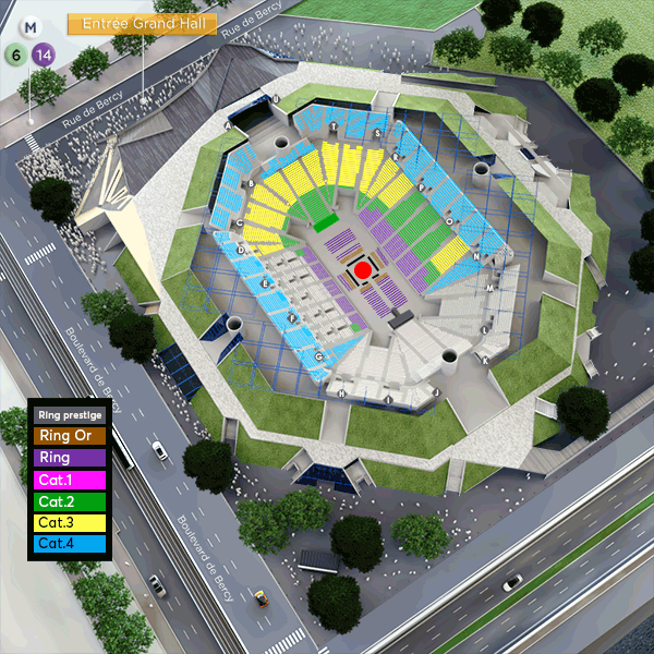 Bellator Mma Paris - Accor Arena the 12 May 2023