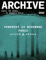 Book the best tickets for Archive - Accor Arena -  Nov 24, 2023