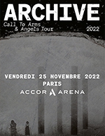 Réservez les meilleures places pour Archive - Accor Arena - Le 24 nov. 2023