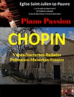 Réservez les meilleures places pour Recitals Chopin - Eglise St Julien Le Pauvre - Du 16 novembre 2022 au 16 décembre 2022